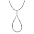 Native American Genuine Old Pawn Style Sterling Silver Bead Necklace JX129686